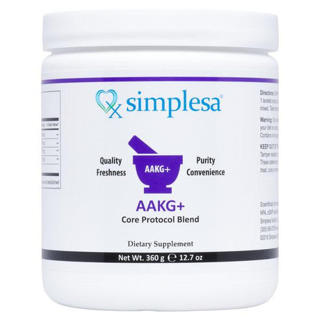 AAKG+ Core Powder (360g) â€“ Simplesa - welzo