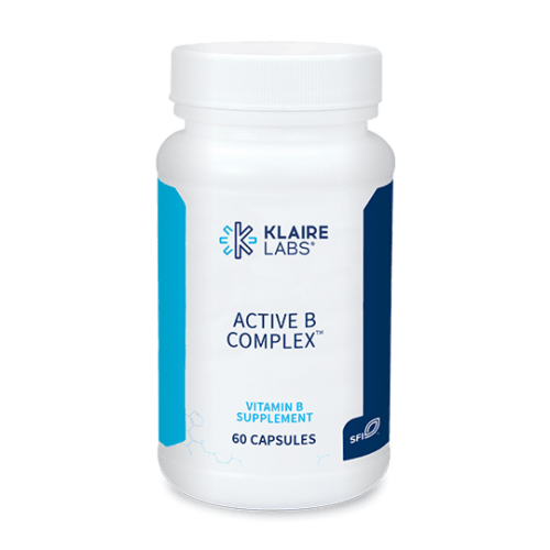 Active B Complex 60 Capsules - Klaire Labs - welzo