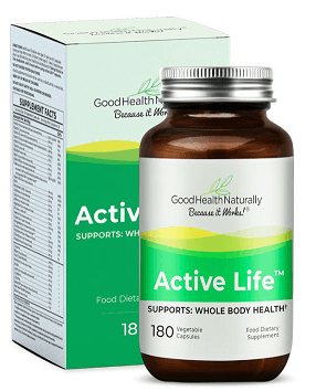 Active Life - 180 capsules - Good Health Naturally - welzo