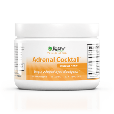 Adrenal Cocktailâ„¢ (jar) - 60 Servings - Jigsaw Health - welzo