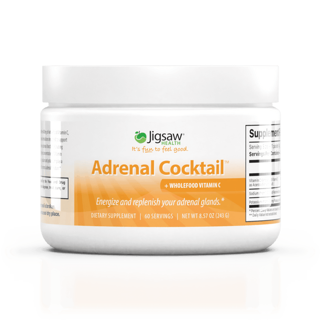 Adrenal Cocktailâ„¢ (jar) - 60 Servings - Jigsaw Health - welzo