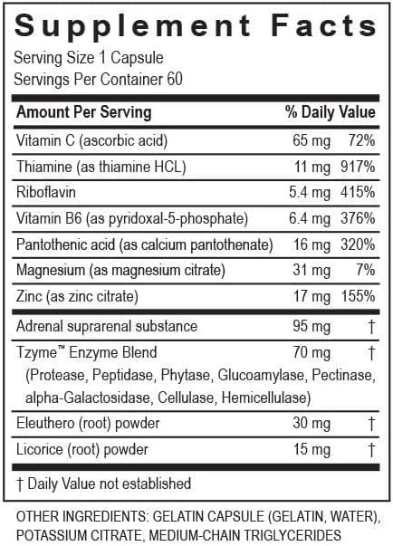 Adrenal Complex 60 caps - TransFormation - welzo