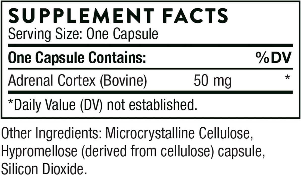 Adrenal Cortex (60 Capsules) â€“ Thorne - welzo