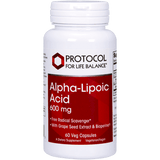 Protocol For Life Balance Alpha-Lipoic Acid 600mg 60 caps