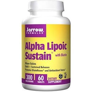 Alpha Lipoic Sustain - 60 Tablets - Jarrow Formulas - welzo