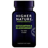 Astaxanthin & Blackcurrant, 90 Capsules - Higher Nature - welzo