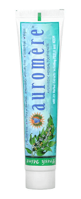 Ayurvedic Herbal Toothpaste, Fresh Mint, 4.16 oz (117 g) - Auromere - welzo