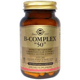 B-Complex 50 - 100 Vegetable Capsules - Solgar - welzo