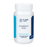 B Complex Plus, 100 Capsules - Klaire Labs - welzo