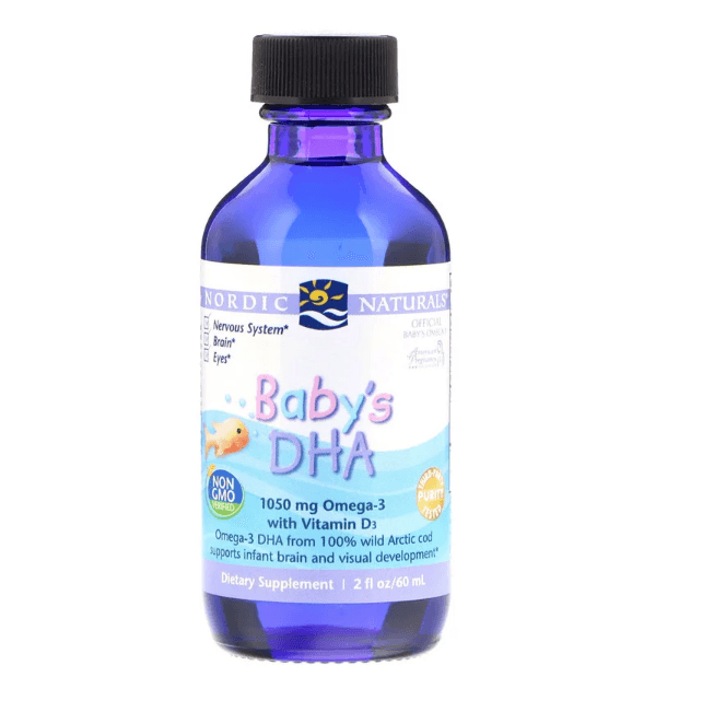 Baby's DHA with Vitamin D3 60 ml - Nordic Naturals - welzo