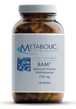 BAM (Balanced Amino Maintenance) - 180 Capsules - Metabolic Maintenance - welzo