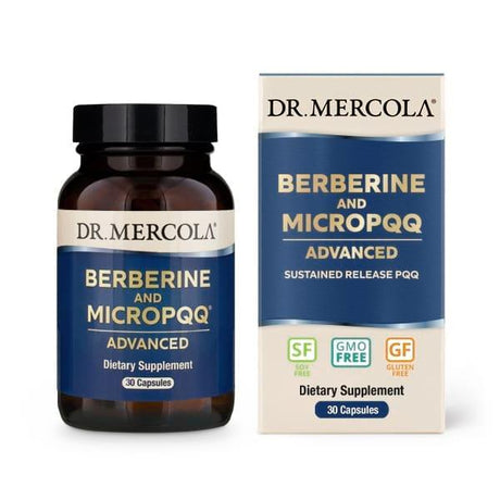 Berberine and MicroPQQ Advanced (30 per bottle): 30 Day Supply - Dr. Mercola - welzo