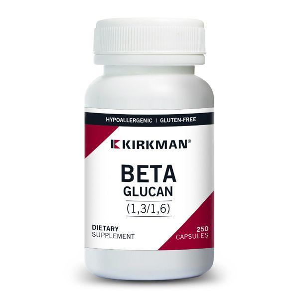 Beta Glucan (1,3/1,6), 250 capsules - Kirkman Labs (Hypoallergenic) - welzo