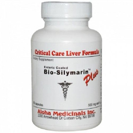 Bio-Silymarin Plus - Pure Milk Thistle Extract (500mg) - 60 Caps - Aloha Medicinals - welzo