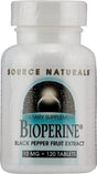 Bioperine - 10 mg - 120 Tablets - Source Naturals - welzo