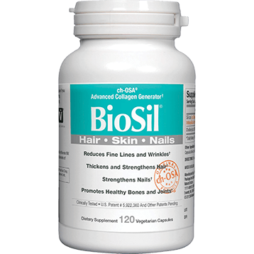 BioSil, ch-OSA (Hair, Skin & Nails) 120 Vegetarian Capsules â€“ Natural Factors - welzo