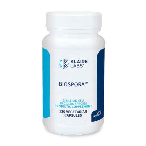 Biospora, 120 Capsules - Klaire Labs - welzo