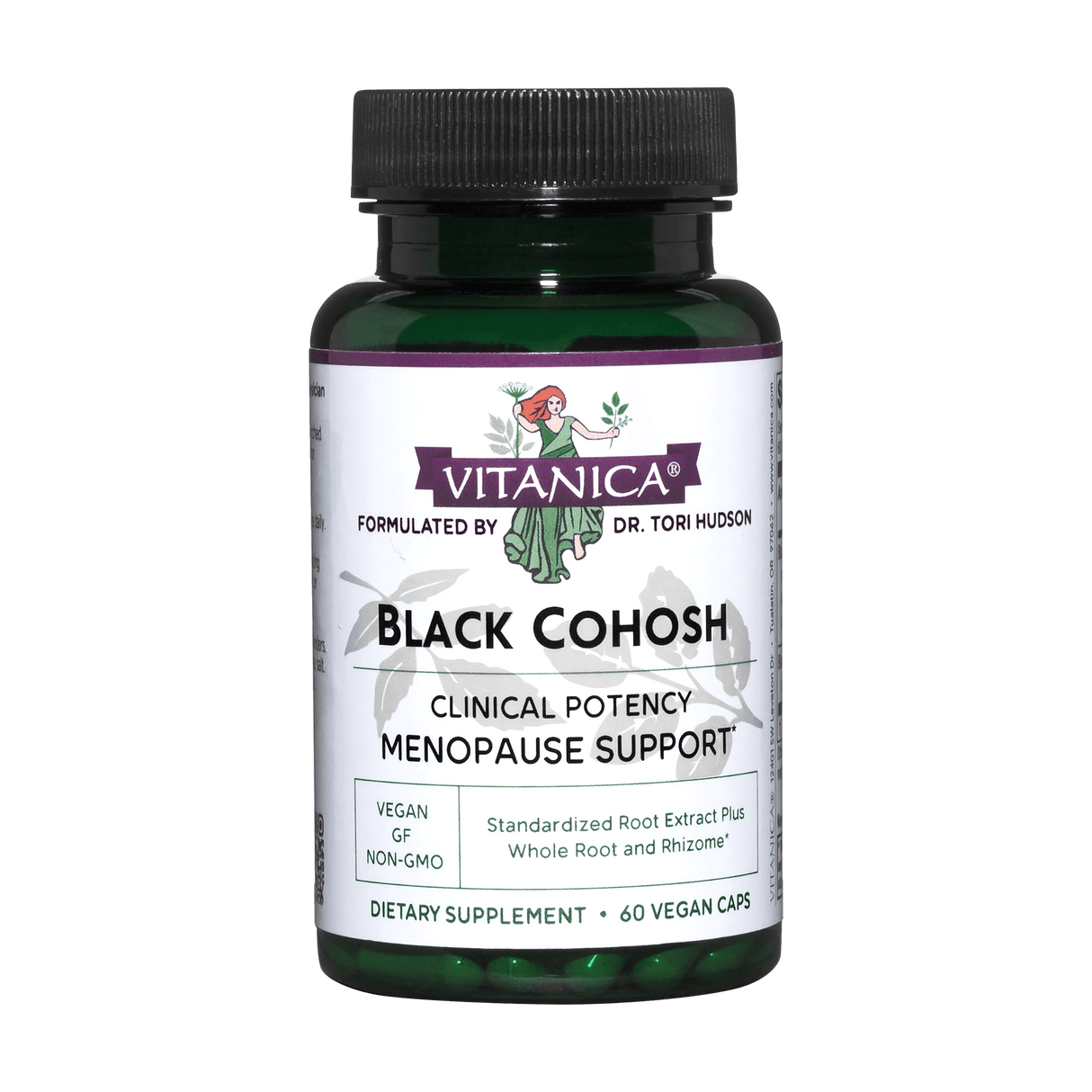 Black Cohosh, 60 Veg Capsules - Vitanica - welzo