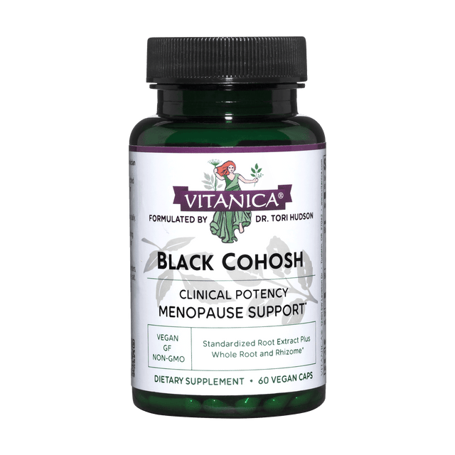 Black Cohosh, 60 Veg Capsules - Vitanica - welzo