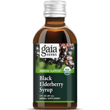 Black Elderberry Syrup, 3 oz - Gaia Herbs - welzo