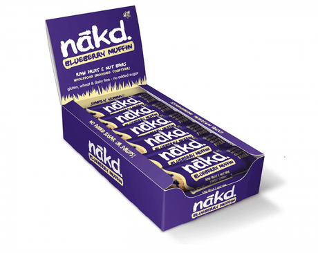 Blueberry Muffin 18 x 35g Bar (CASE of 18) - Nakd - welzo