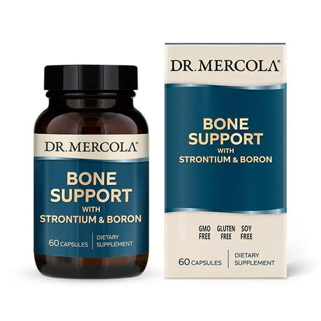 Bone Support with Strontium & Boron, 60 capsules - Dr Mercola - welzo