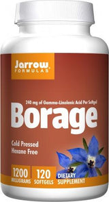 Borage GLA-240, 120 Softgels - Jarrow Formulas - welzo