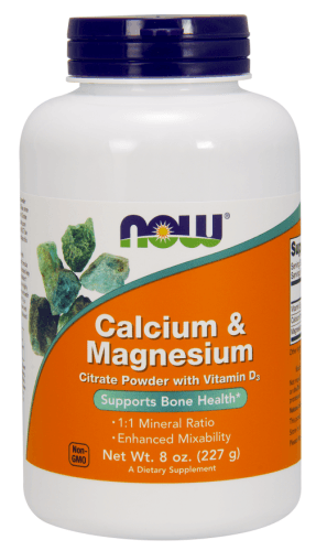 Calcium & Magnesium 227g - Now Foods - welzo