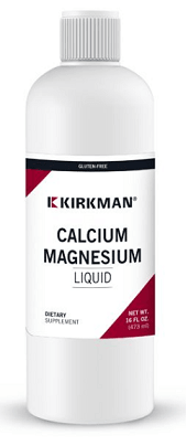 Calcium/Magnesium Liquid, 480ml - Kirkman Laboratories - welzo