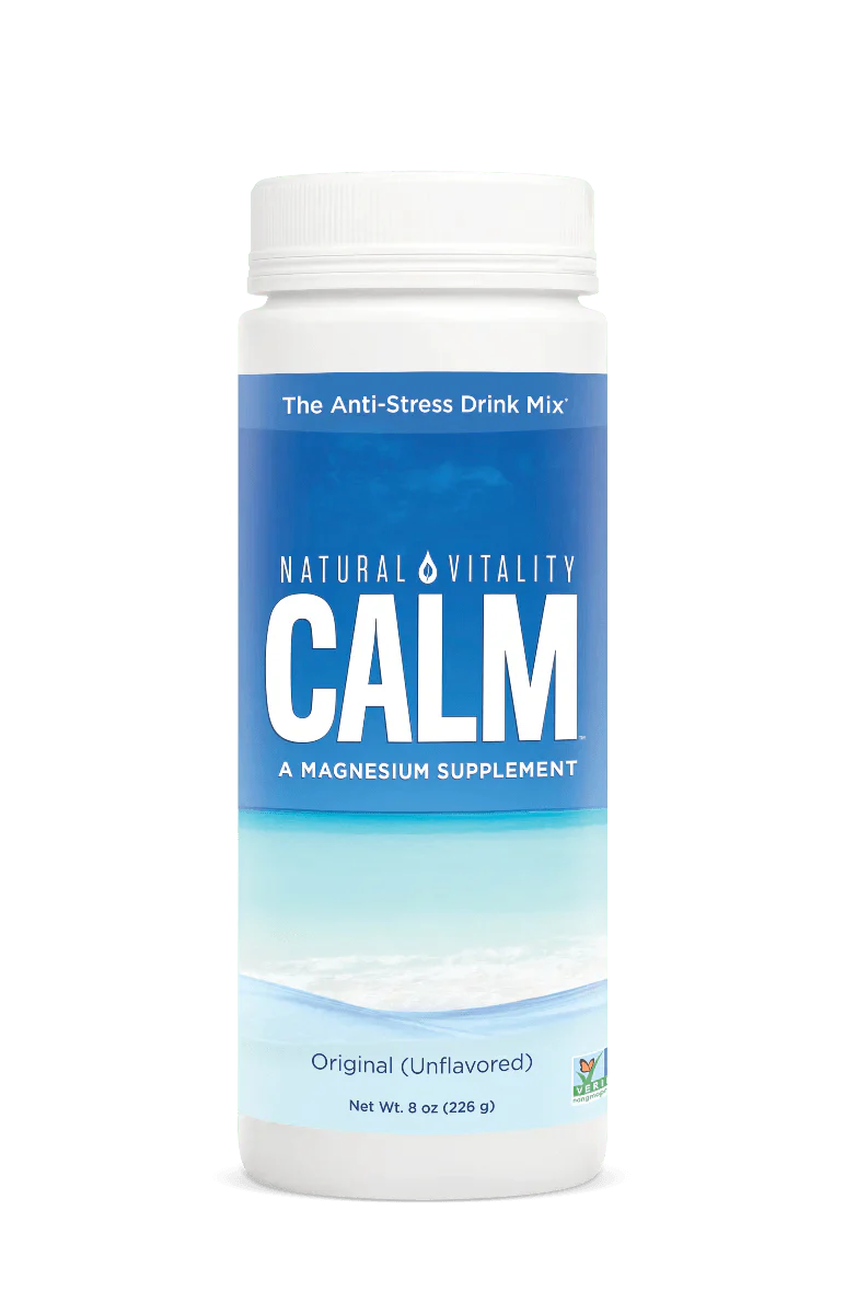 CALM, The Anti-Stress Drink Mix, Original (Unflavoured), 226 g - Natural Vitality - welzo