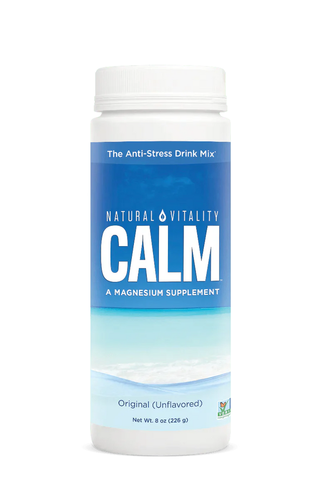 CALM, The Anti-Stress Drink Mix, Original (Unflavoured), 226 g - Natural Vitality - welzo