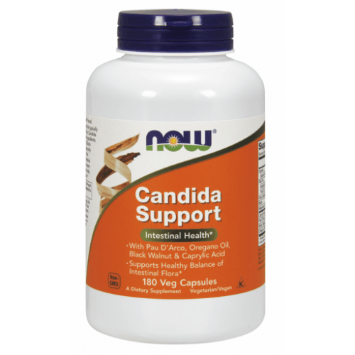 Candida Support 180 Capsules - Now Foods - welzo