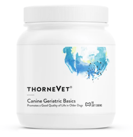 Canine Geriatric Basics (Animal Health) - 90 Chewables - Thorne VET - welzo