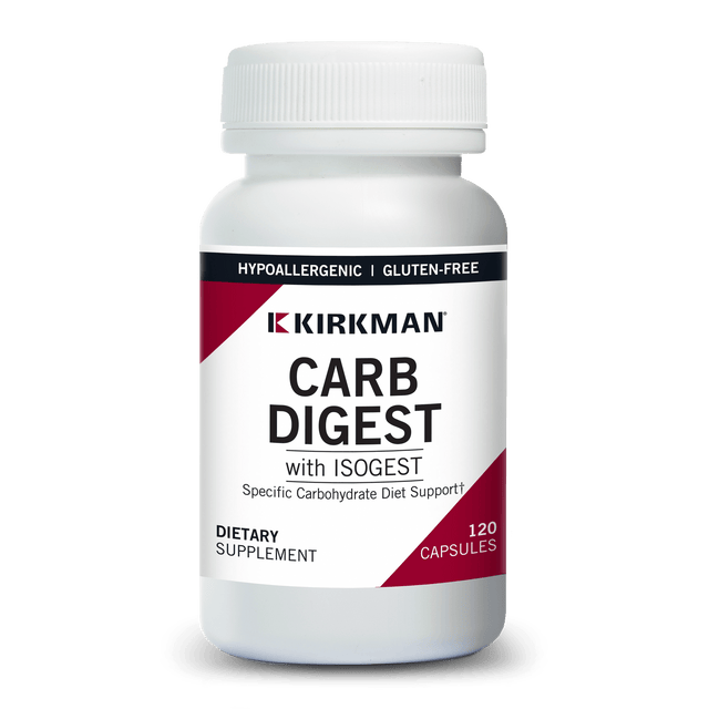 Carb Digestâ„¢ with IsogestÂ® - 120 Caps - Kirkman Laboratories - welzo