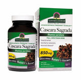 Cascara Sagrada, Full Spectrum Herb, 850 mg, 90 Veggie Caps - Nature's Answer - welzo