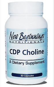 New Beginnings, CDP Choline, 30 Caps