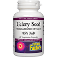 Celery Seed, Standardized Extract, 60 Vegetarian Capsules - Natural Factors - welzo