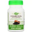 Charcoal Activated 560 mg, 100 Capsules - Nature's Way - welzo