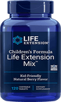 Children's Formula Life Extension Mix, Natural Berry Flavour, 120 Chewable Tablets - Life Extension - welzo