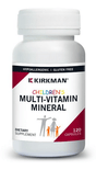 Children's Multi-Vitamin/Mineral, 120 Capsules - Kirkman Labs (Hypoallergenic) - welzo