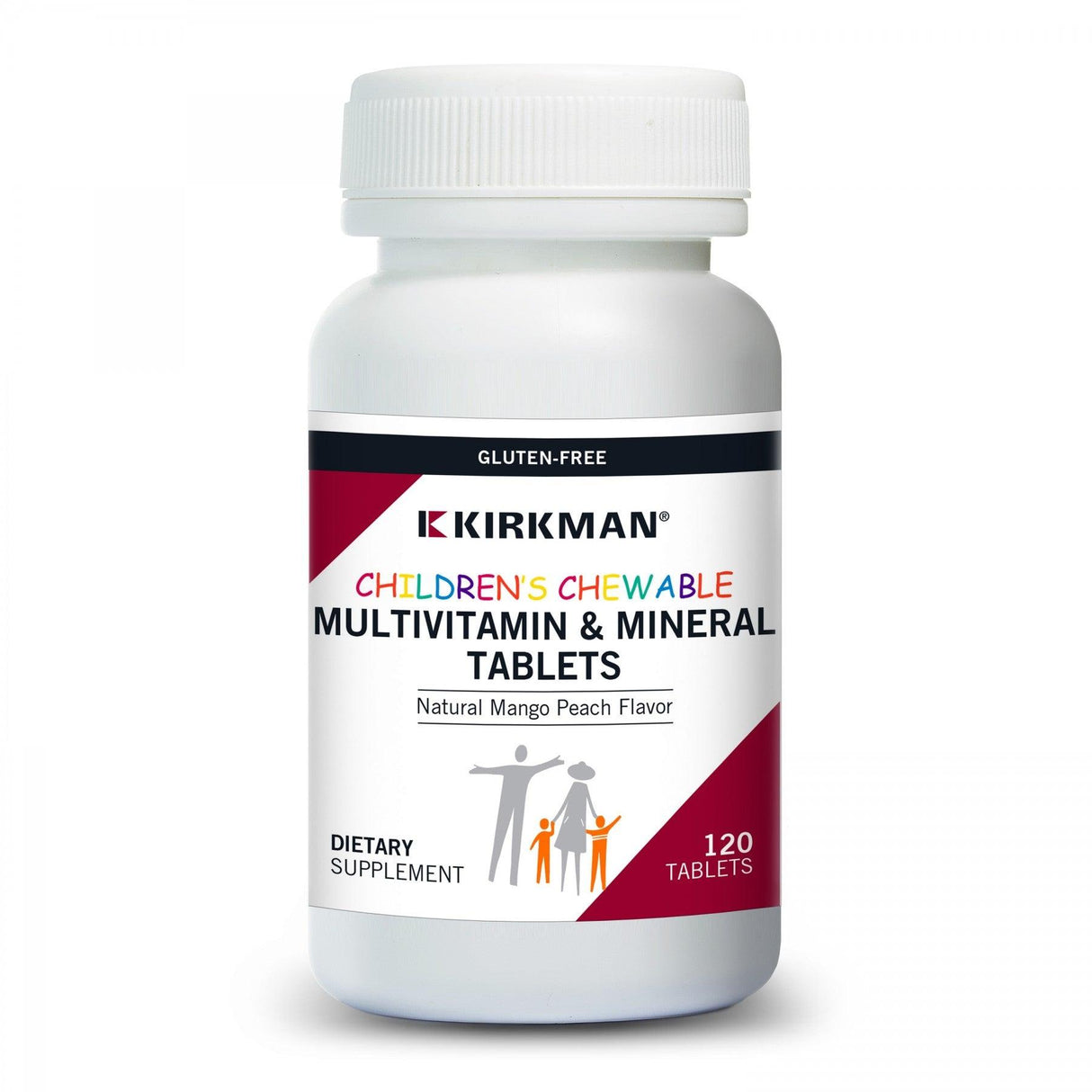 Children's Multivitamin & Mineral - 120 Chewable Tablets/Wafers - Kirkman Labs (0288-120) - welzo