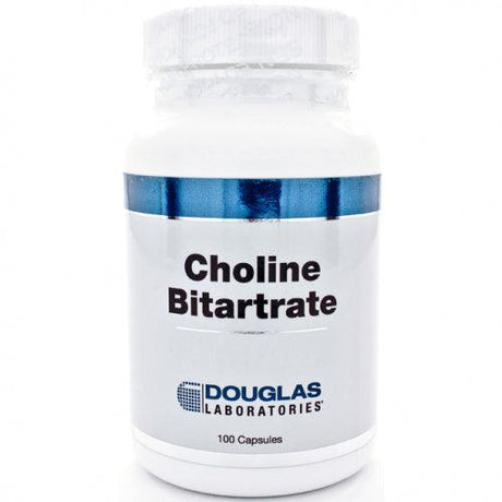 Choline Bitartrate 100 Caps - Douglas Labs - SOI* - welzo