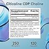 Citicoline, CDP Choline, 250 mg, 120 Capsules - Jarrow Formulas - welzo