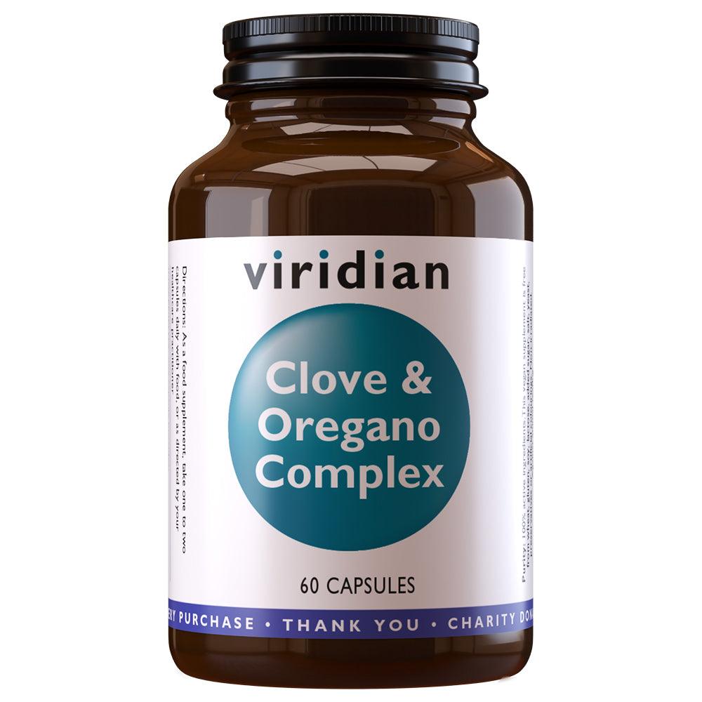 Clove & Oregano Complex, 60 Capsules, Viridian - welzo