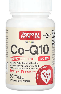 Co-Q10 100mg, 60 Capsules - Jarrow Formulas - welzo