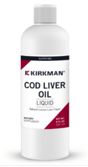 Cod Liver Oil Liquid, Lemon Lime Flavour, 8oz - Kirkman Labs - welzo