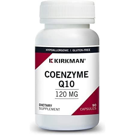 Coenzyme Q10 120 mg, 90 Capsules - Kirkman Labs (Hypoallergenic) - welzo