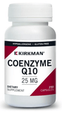 Coenzyme Q10 25 mg, 250 Capsules - Kirkman Labs (Hypoallergenic) - welzo