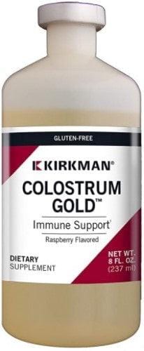 Colostrum Gold, Immune Support (Flavored) 8 fl oz (237ml) - Kirkman Labs - welzo