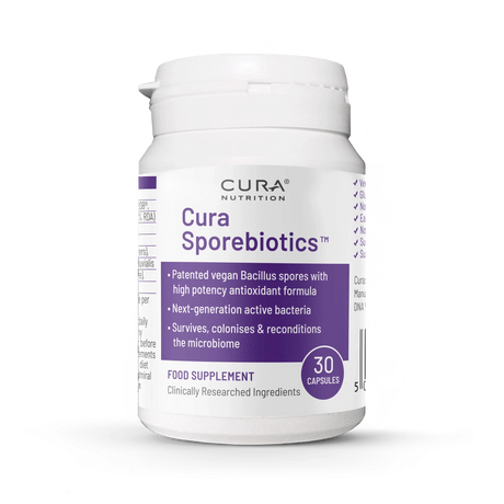 Cura Sporebiotics - 30 Capsules - Cura Nutrition - welzo